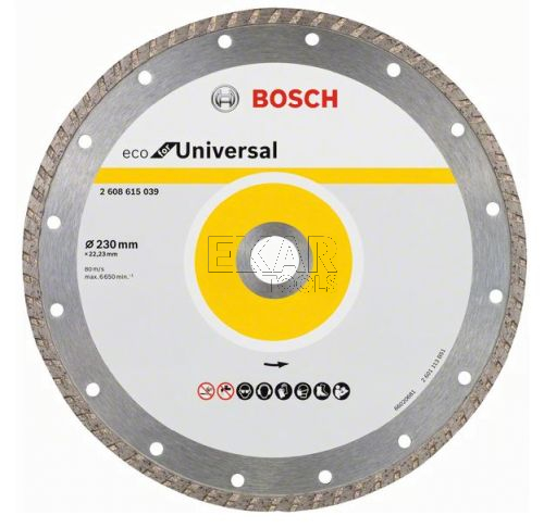 TARCZA DIAMENTOWA 230mm beton cegła BOSCH 2608615039