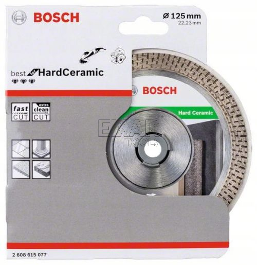TARCZA DIAMENTOWA 125mm Hard Ceramic GRES BOSCH 2608615077 - zdjęcie nr 2