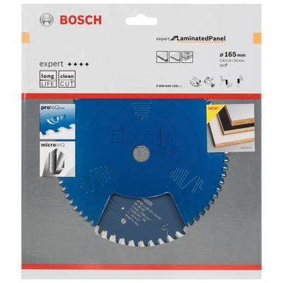 Tarcza pilarska do laminatu 165x20x2,6mm 48z Expert for LP BOSCH 2608644128 - zdjęcie nr 3