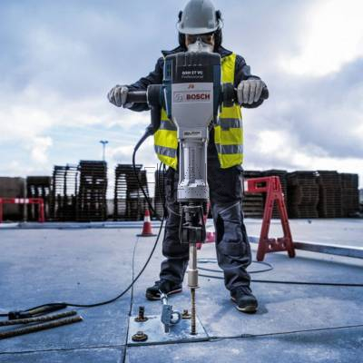 Dłuto do uziomów 300mm HEX28 BOSCH 1618609005 - zdjęcie nr 4