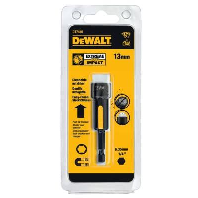 Nasadka magnetyczna udarowa samoczyszcząca 13mm 1/4 DeWalt DT7450 - zdjęcie nr 4