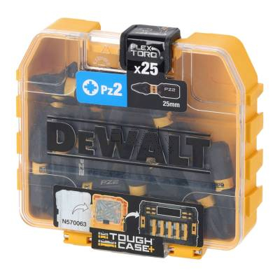 Zestaw 25 bitów udarowych PZ2 25mm EXTREME DeWalt DT70556T
