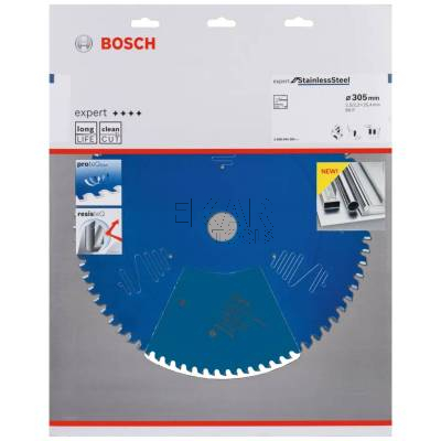 Tarcza pilarska do stali INOX 305x25,4x2,5mm 80z Expert for Steel BOSCH 2608644284 - zdjęcie nr 3