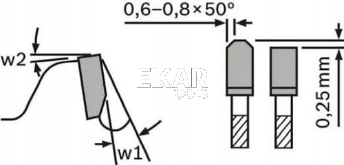 Tarcza pilarska do aluminium 216x30mm  64z Expert for Aluminium BOSCH 2608644110 - zdjęcie nr 2