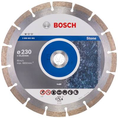 Tarcza diamentowa do kamienia 230mm Standard for Stone BOSCH 2608602601