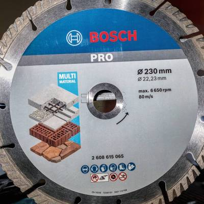 Tarcza diamentowa uniwersalna 230mm PRO Multi Material BOSCH 2608615065 - zdjęcie nr 3