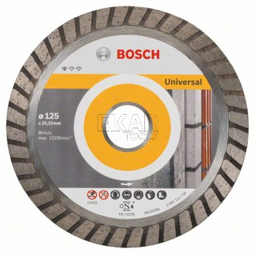 TARCZA DIAMENTOWA 125mm CEGŁA BETON BOSCH 2608602394 - zdjęcie nr 2