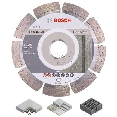 Tarcza diamentowa do betonu 125mm Standard for Concrete BOSCH 2608602197 - zdjęcie nr 2