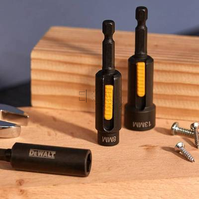 Zestaw 3 udarowych nasadek magnetycznych 8/10/13mm DeWalt DT7460 - zdjęcie nr 3