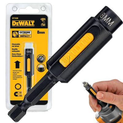 Nasadka magnetyczna udarowa samoczyszcząca 8mm 1/4 DeWalt DT7430