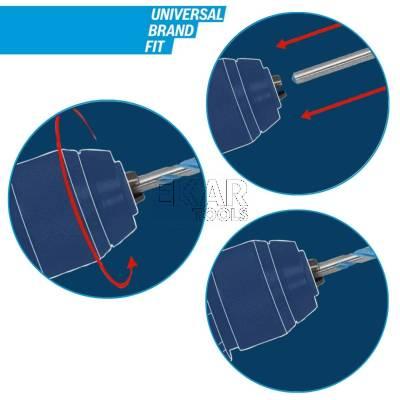 Wiertło kręte do metalu 10mm BOSCH HSS PointTeQ 2608577268 - zdjęcie nr 4
