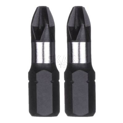 Zestaw 2 bitów udarowych PZ2 25mm Milwaukee 4932352436 - zdjęcie nr 2