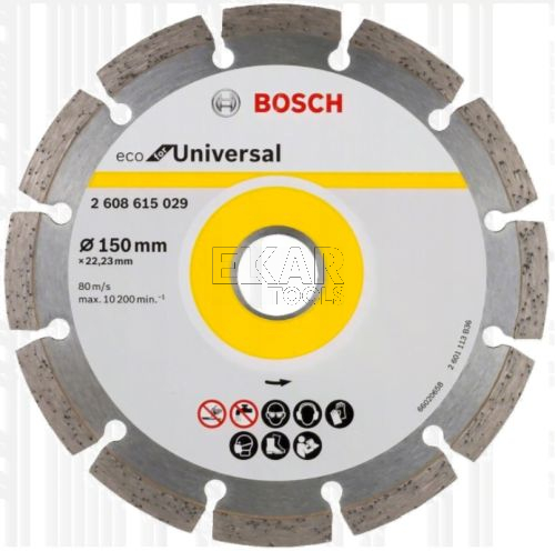 TARCZA DIAMENTOWA 150mm UNIVERSAL beton cegła BOSCH 2608615029