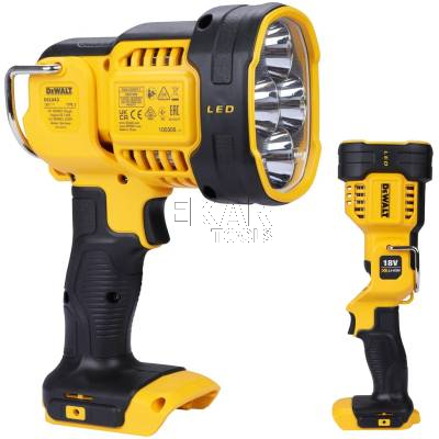 Latarka przegubowa akumulatorowa reflektor LED 1000lm DeWalt DCL043 - zdjęcie nr 2