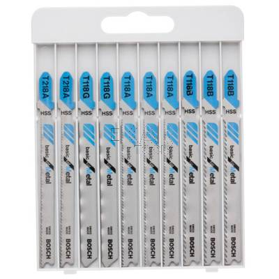 Zestaw 10 brzeszczotów do wyrzynarki do metalu Basic for Metal BOSCH 2607010631 - zdjęcie nr 2