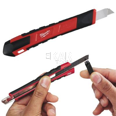 Nóż z łamanym ostrzem 9mm Milwaukee 48221960 - zdjęcie nr 2