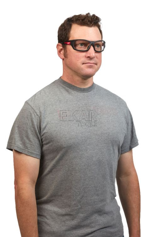 Okulary ochronne Premium Milwaukee bezbarwne - zdjęcie nr 4