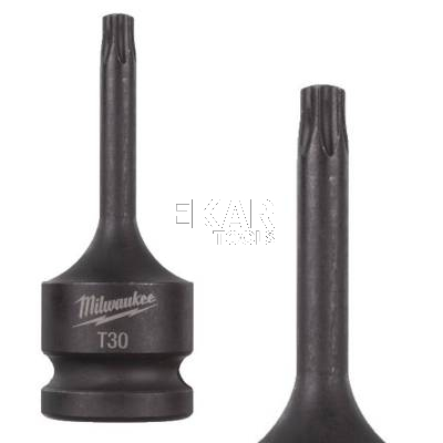 Nasadka udarowa 1/2 z końcówką TX30 SHOCKWAVE Milwaukee 4932478059