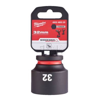 Nasadka udarowa krótka 1/2 32x44mm SHOCKWAVE Milwaukee 4932480325 - zdjęcie nr 2