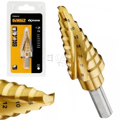 Wiertło stożkowe stopniowe do metalu 6-20mm DeWalt DT90248