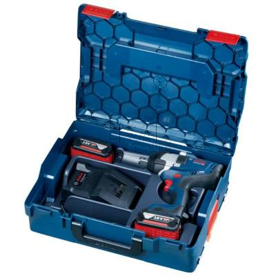 Klucz udarowy BOSCH GDS 18V-1050 H 06019J8502 3/4 1050Nm + 2x8Ah + L-BOXX - zdjęcie nr 3