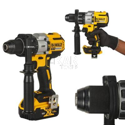 Wiertarko-wkrętarka z udarem DeWalt DCD996P3 18V 3x5Ah + TSTAK - zdjęcie nr 3