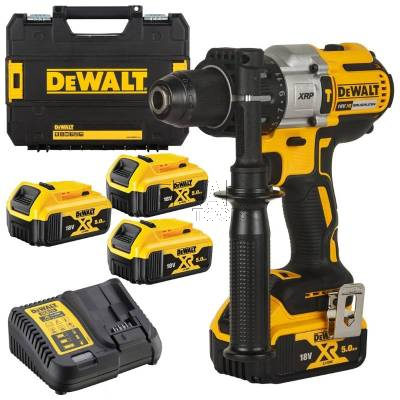 Wiertarko-wkrętarka z udarem DeWalt DCD996P3 18V 3x5Ah + TSTAK