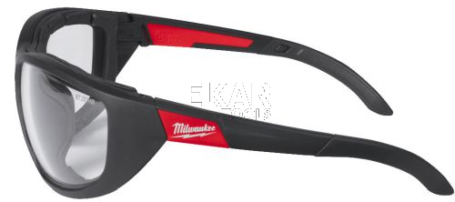 Okulary bezbarwne z uszczelką Premium MILWAUKEE - zdjęcie nr 2