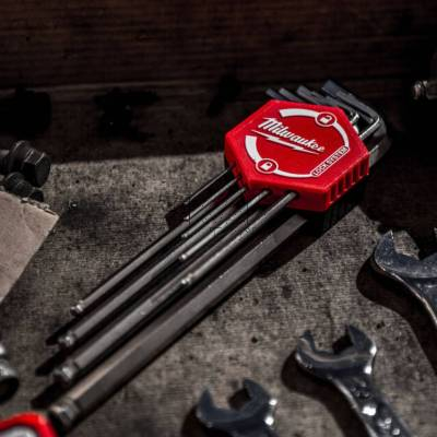 Zestaw 9 kluczy sześciokątnych HEX z kulką Milwaukee 4932478621 - zdjęcie nr 4
