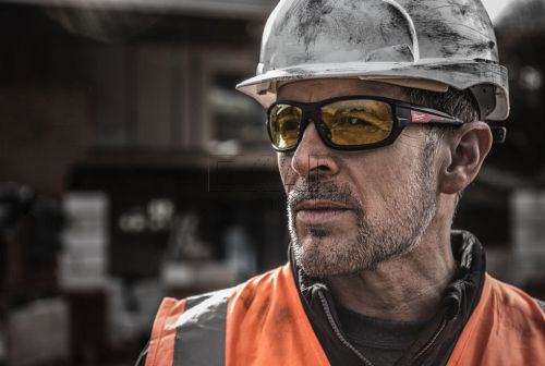 Okulary premium Milwaukee - szkła żółte 1 para - zdjęcie nr 4
