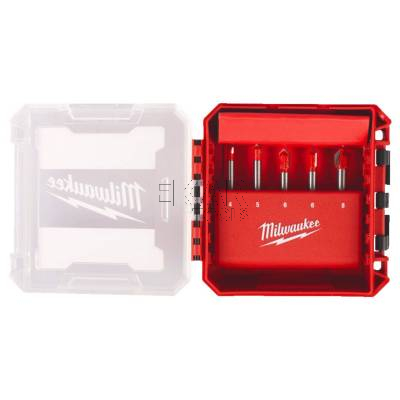 Zestaw 5 wierteł do szkła i ceramiki 4-8mm Milwaukee 4932479948 - zdjęcie nr 2