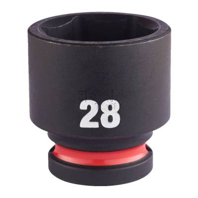 Nasadka udarowa krótka 1/2 28x42mm SHOCKWAVE Milwaukee 4932480322 - zdjęcie nr 2