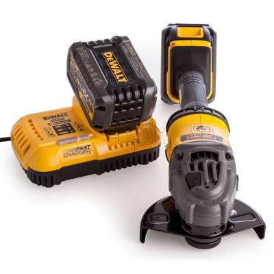 Szlifierka kątowa DeWalt DCG418T2 125mm 54V + 2x6Ah + walizka - zdjęcie nr 2