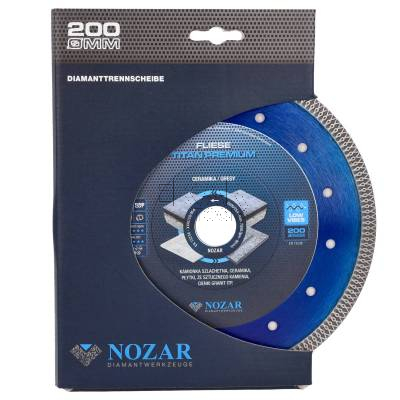 Tarcza diamentowa do płytek 200mm Fliese Titan Premium NOZAR 6720096 - zdjęcie nr 4