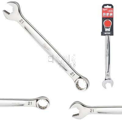 Klucz płasko-oczkowy 21mm Milwaukee MAX BITE 4932471529