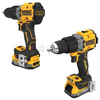 Wkrętarka udarowa DeWalt DCD805E2T 18V + 2x2Ah + walizka TSTAK - zdjęcie nr 2