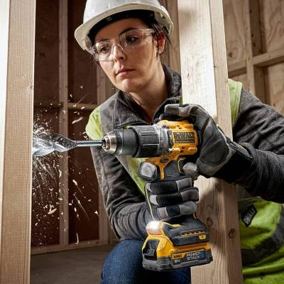 Wkrętarka udarowa DeWalt DCD805E2T 18V + 2x2Ah + walizka TSTAK - zdjęcie nr 4