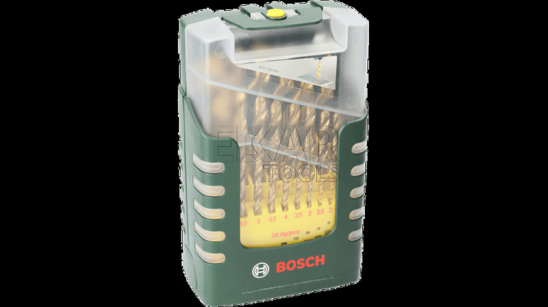 Zestaw 25 wierteł do metalu BOSCH HSS-TiN 2607017154 - zdjęcie nr 4