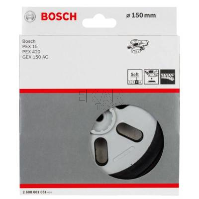 Talerz szlifierski BOSCH miękki do GEX PEX 150 2608601051 - zdjęcie nr 3