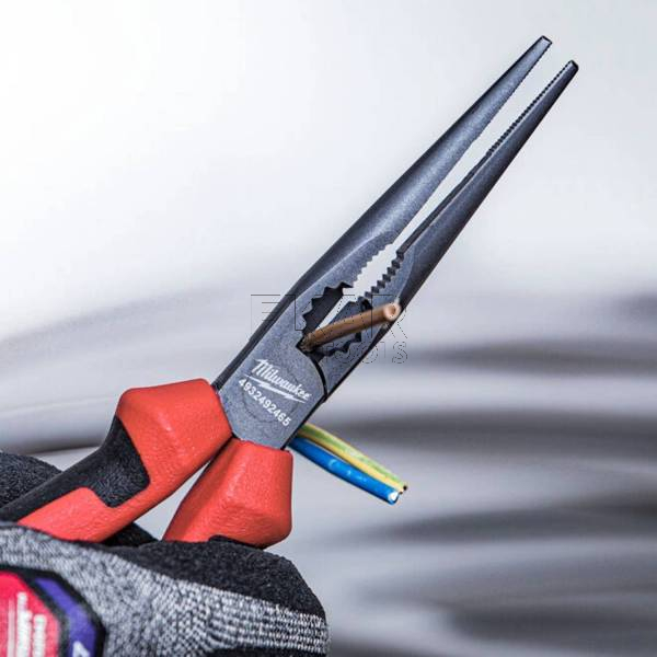 SZCZYPCE DŁUGIE OKRĄGŁE VDE 205MM Milwaukee - zdjęcie nr 2