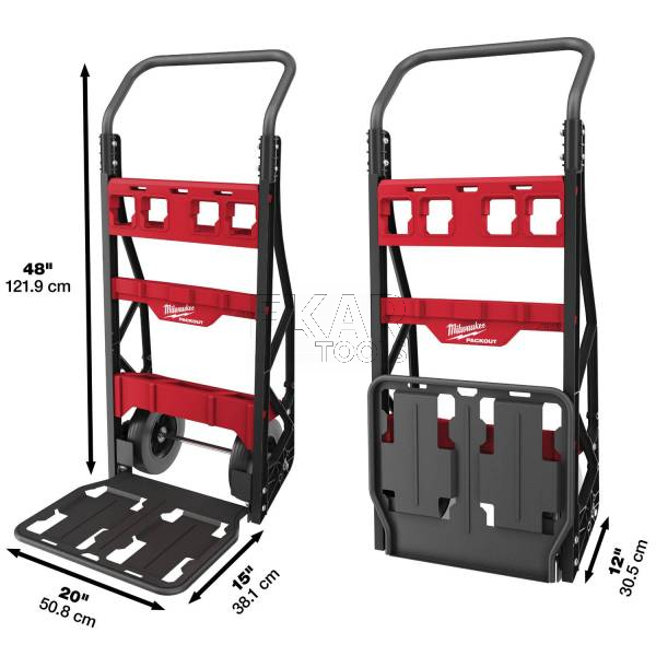 Wózek transportowy duży Milwaukee PACKOUT 4932472131 - zdjęcie nr 3