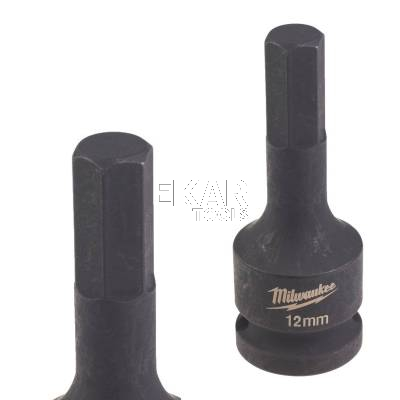 Nasadka udarowa 1/2 z końcówką HEX12 SHOCKWAVE Milwaukee 4932478067