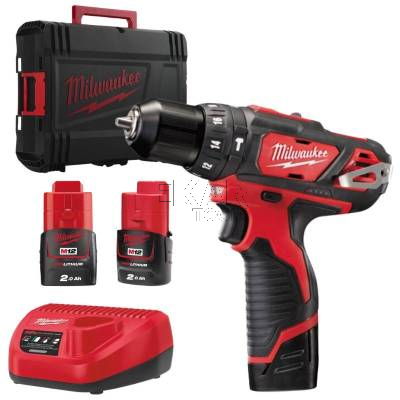 Wkrętarka udarowa Milwaukee M12 BPD-202X 4933446045 12V + 2x2Ah + walizka