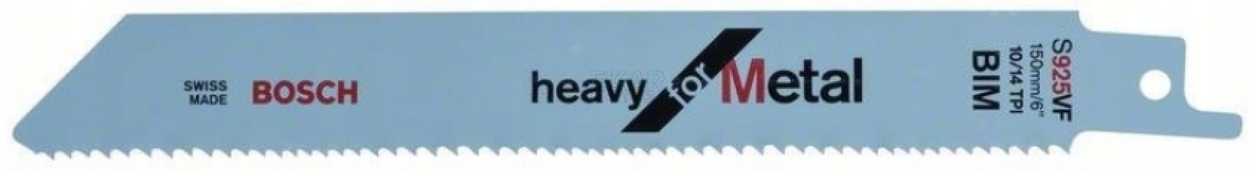 Brzeszczot do piły szablastej BOSCH Heavy for Metal S925 VF 2608657407