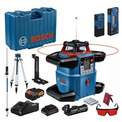 Laser obrotowy rotacyjny Bosch GRL 600 CHV 06159940P5 + statyw BT 170 HD + osprzęt