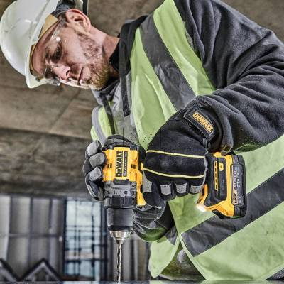 Wiertarko-wkrętarka akumulatorowa DeWalt DCD800NT 18V + walizka TSTAK - zdjęcie nr 4