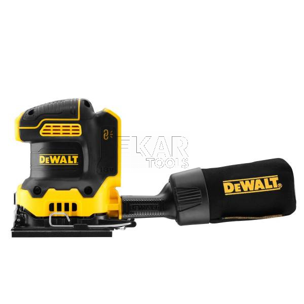 Szlifierka oscylacyjna DeWALT DCW200P2-QW 18V + 2x5Ah + walizka - zdjęcie nr 2
