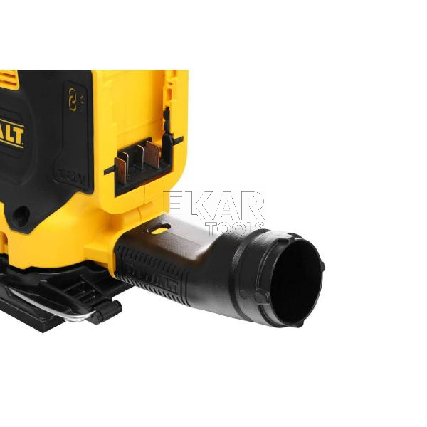 Szlifierka oscylacyjna DeWALT DCW200P2-QW 18V + 2x5Ah + walizka - zdjęcie nr 3