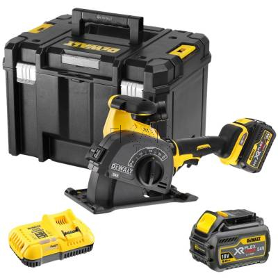 Bruzdownica DeWALT DCG200T2 125mm 54V XR FLEXVOLT + 2x6Ah + walizka