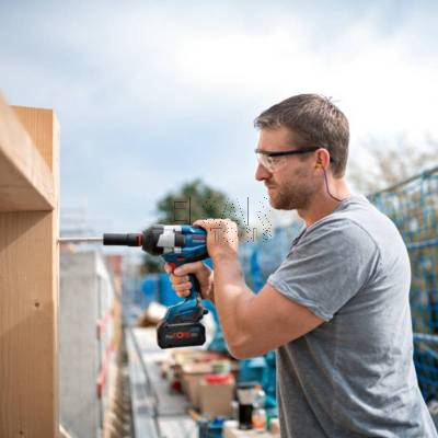 Klucz udarowy BOSCH GDS 18V-1050 H 06019J8500 3/4 1050Nm BITURBO - zdjęcie nr 4